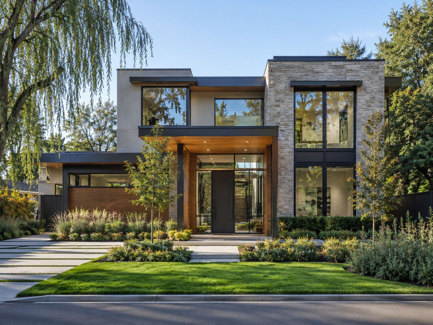 Bel Air neighborhood — residential streets and architecture