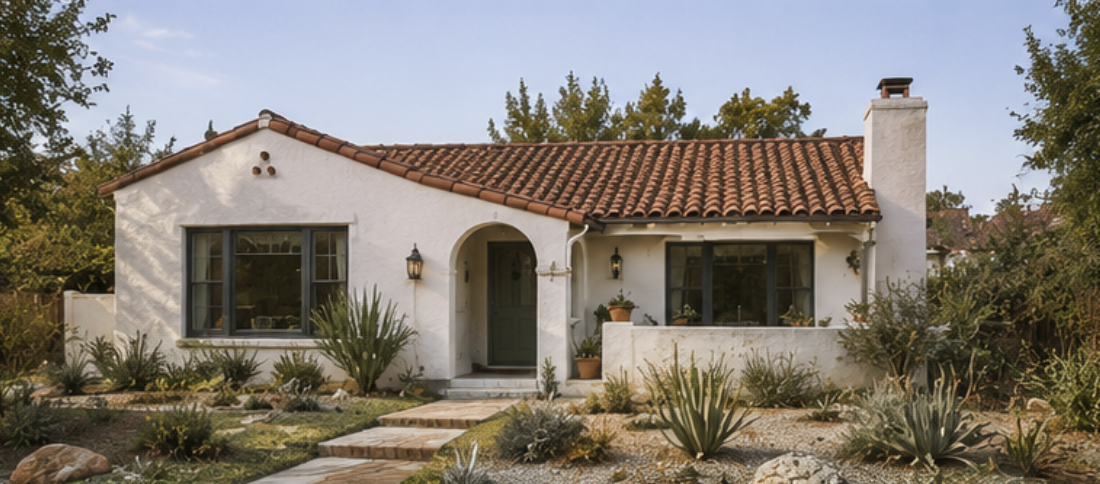 Rancho Park neighborhood — residential homes and streetscape